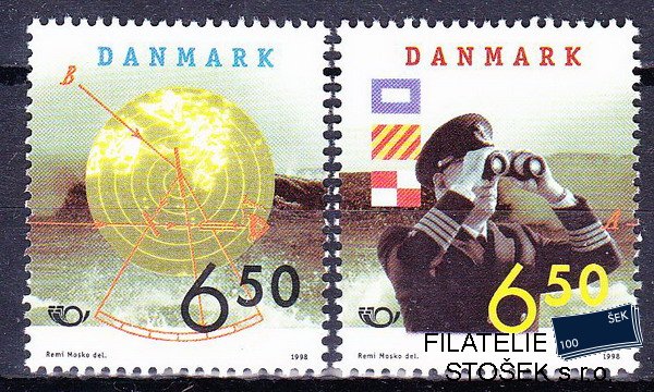 Dánsko známky Mi 1186-7
