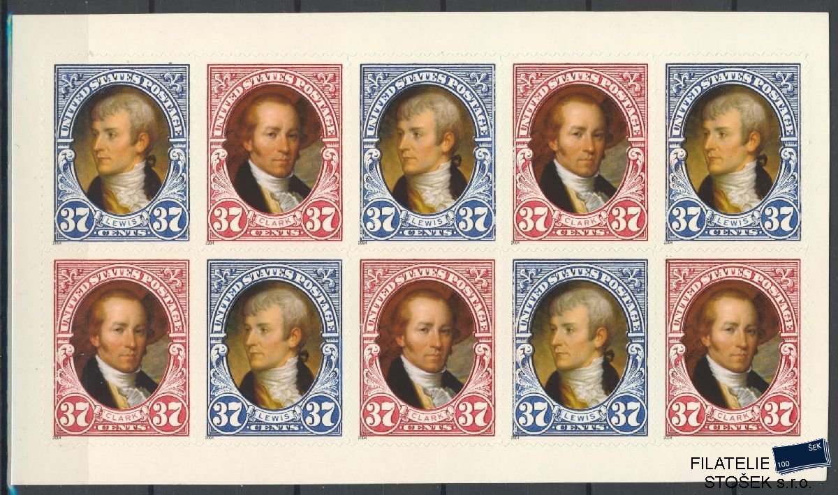 USA známky Mi 3832-33 MH