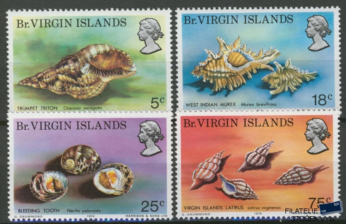 Virgin Islands známky Mi 0274-7