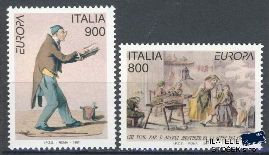 Itálie známky Mi 2496-7