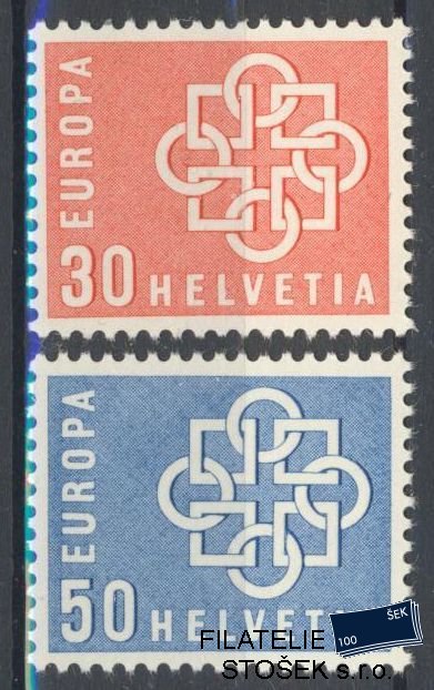 Švýcarsko známky Mi 0679-80