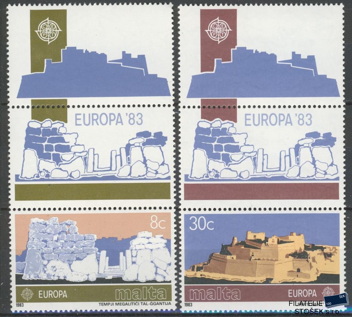 Malta známky Mi 0680-1