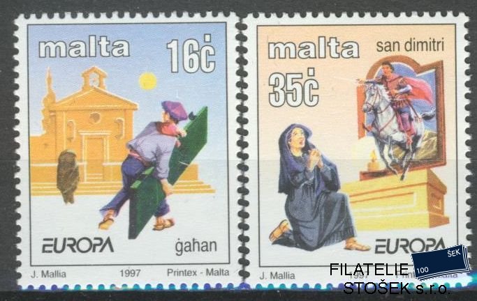 Malta známky Mi 1012-3