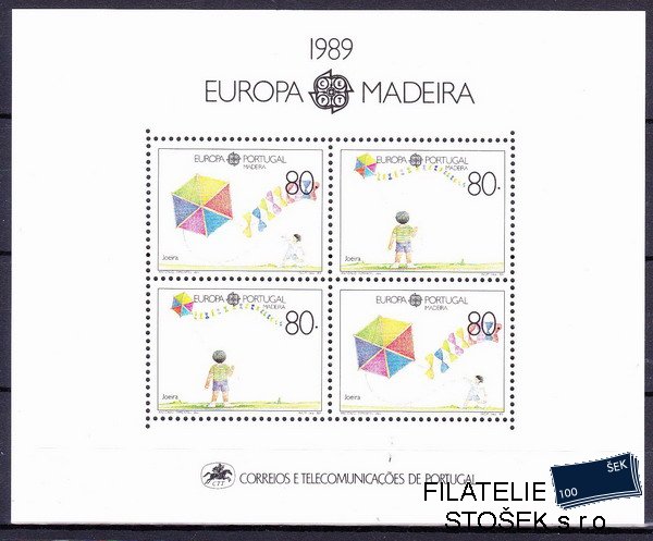 Madeira známky Mi 0125-6 (Bl.10)