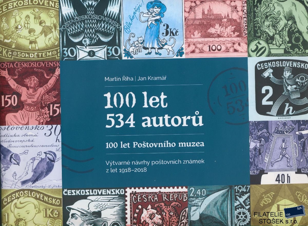 100 let Poštovního muzea - 534 autorů