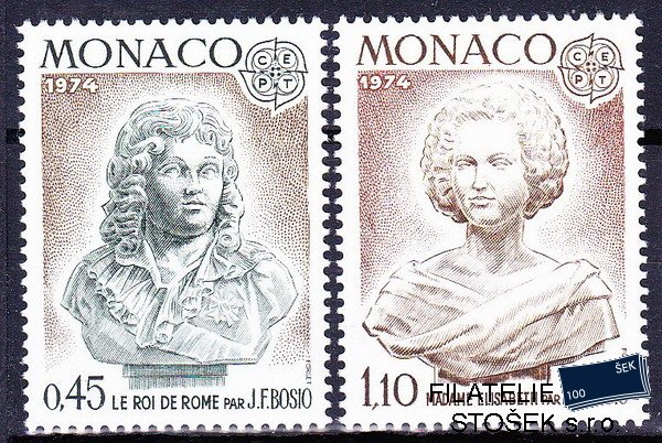 Monako známky Mi 1114-5