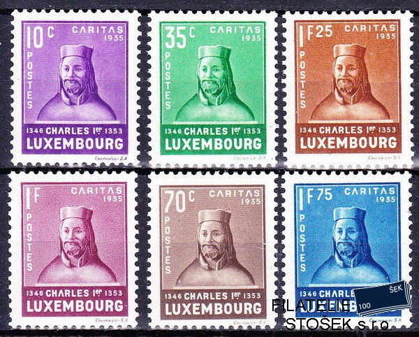 Lucembursko známky Mi 284-9