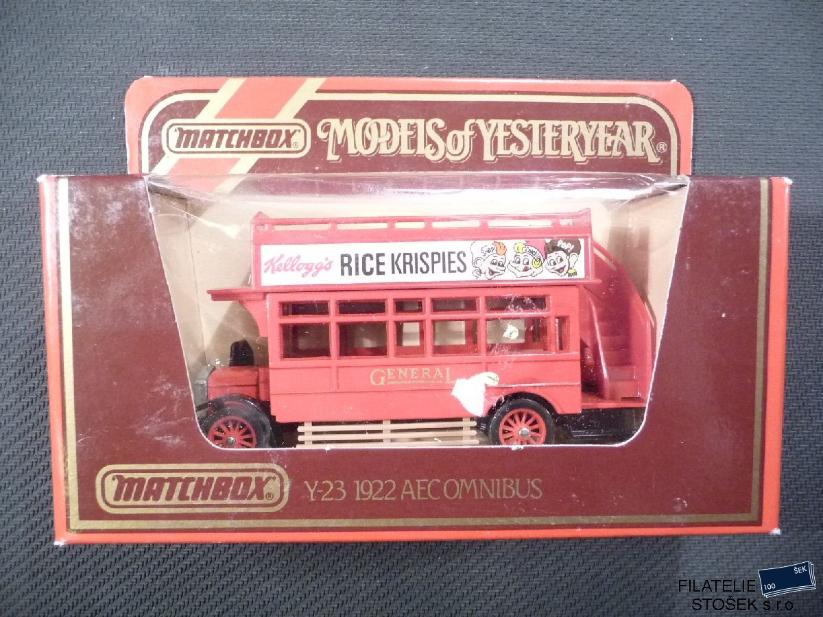 Matchbox Yesteryears Y - 23 - 1922 Aec Omnibus