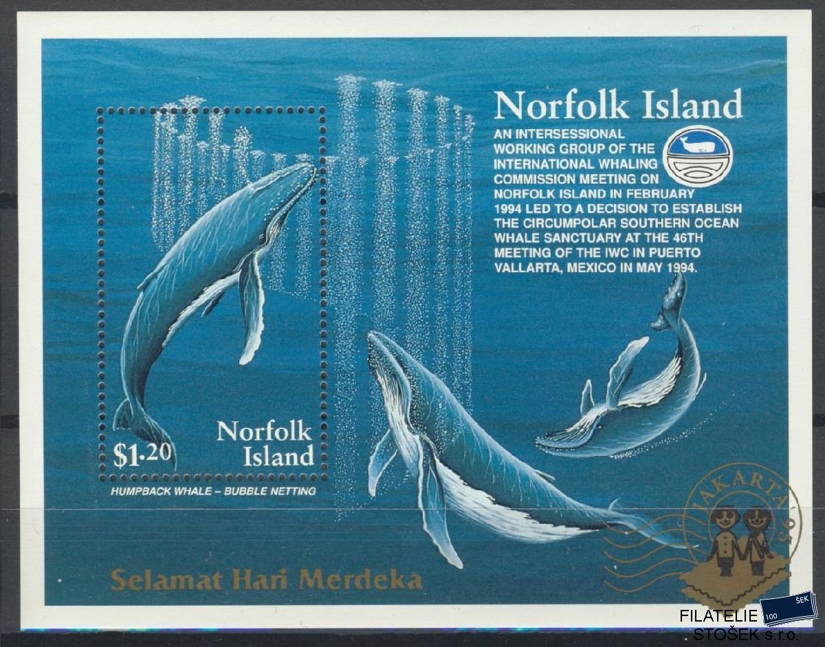 Maledivy známky Mi Blok 15I - Ryby