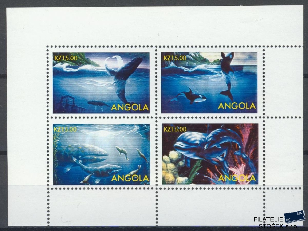 Angola nevydané známky - Ryby