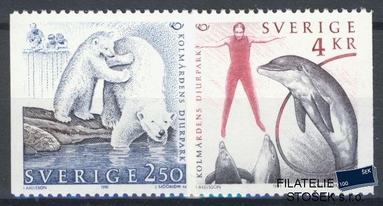 Švédsko známky Mi 1666-67  - Ryby