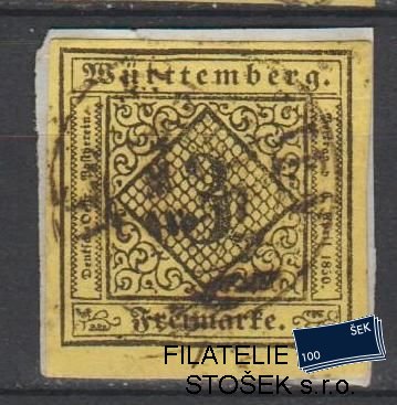Württemberg známky Mi 2