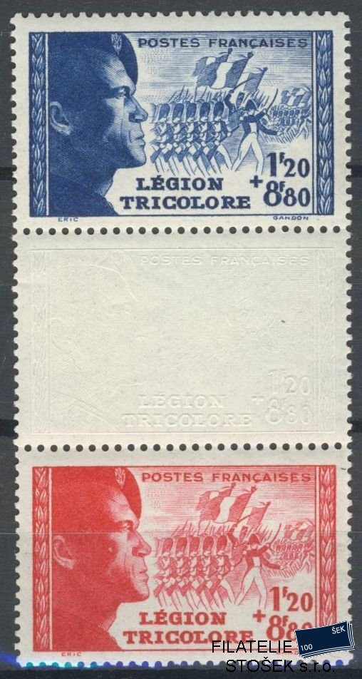 Francie známky Mi 576-77