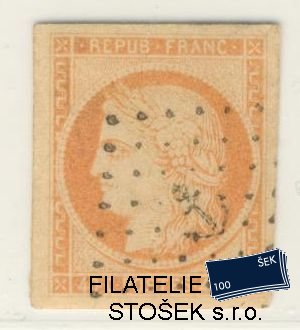 Francie známky - Kolonie Yv 13 Lodní razítko