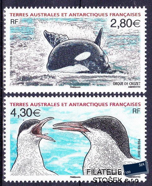 Antarktida francouzská známky Mi 704-5