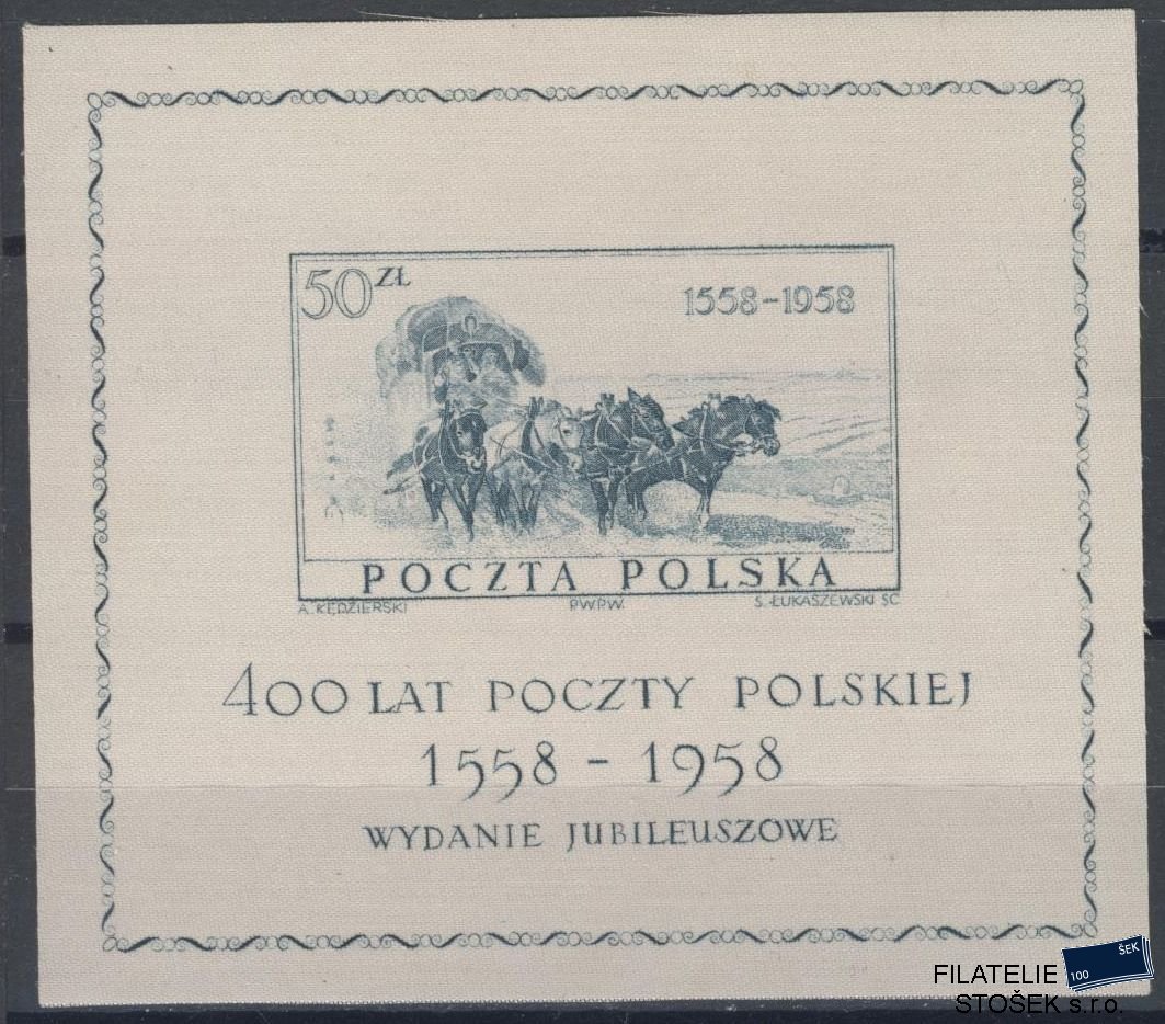 Polsko známky Mi Blok 22