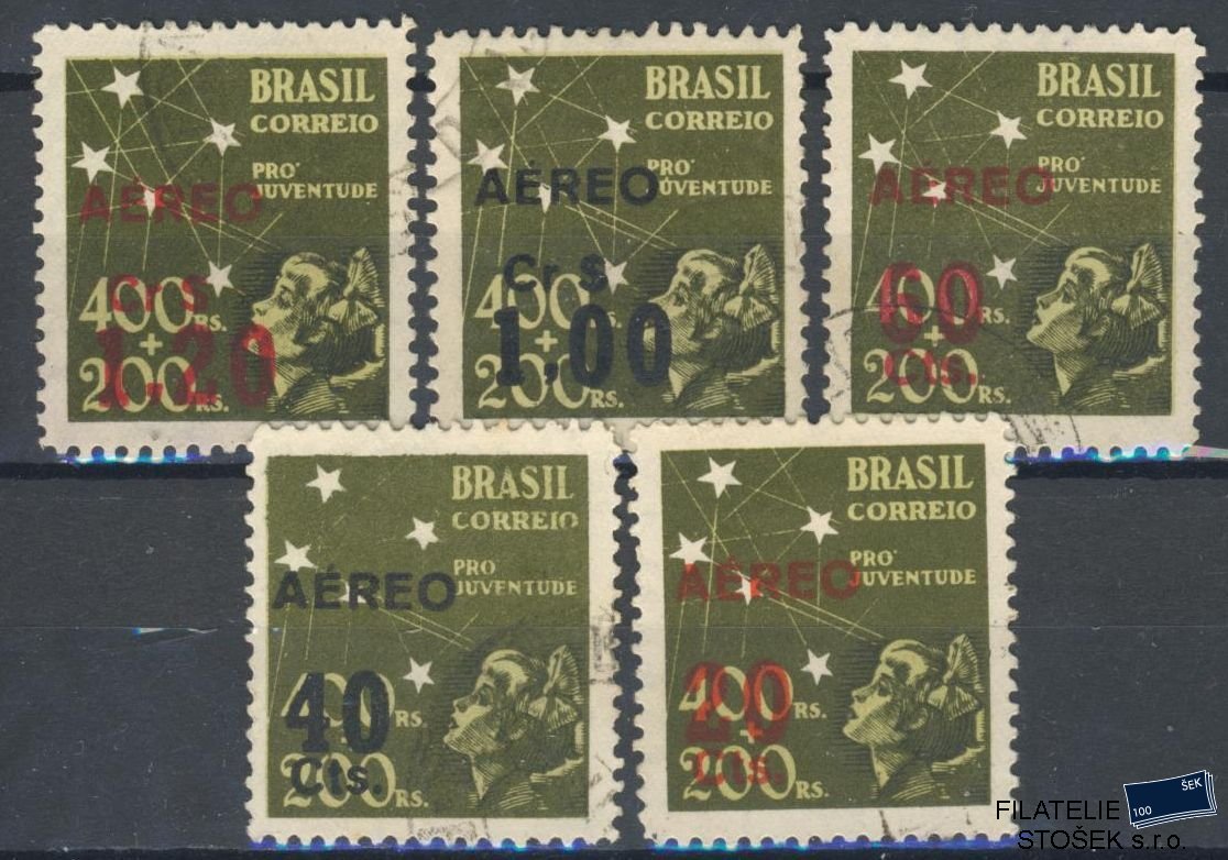 Brazílie známky Mi 653-57