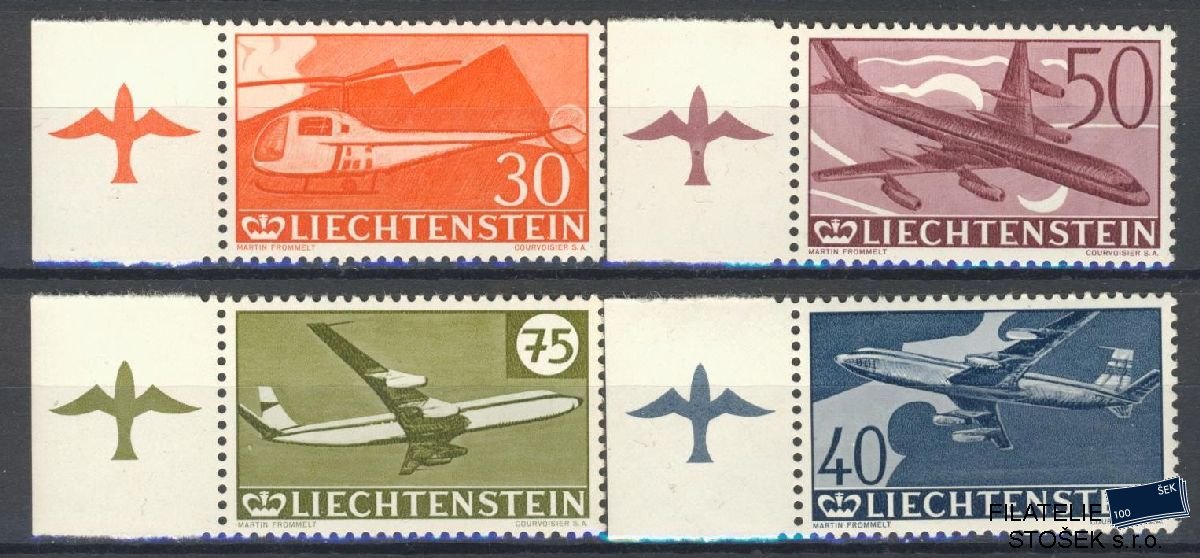 Liechtenstein známky Mi 391-94