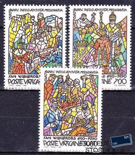 Vatikán známky Mi 999-1001