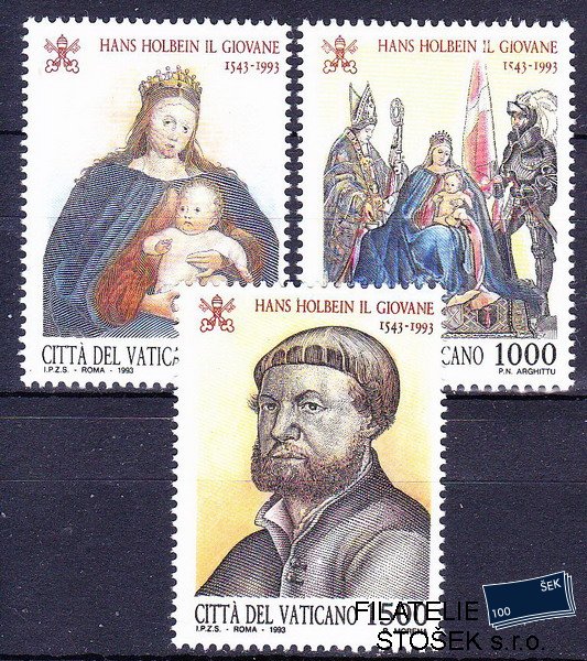 Vatikán známky Mi 1104-6