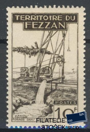 Fezzan známky Yv 62