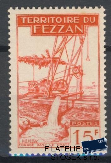 Fezzan známky Yv 64