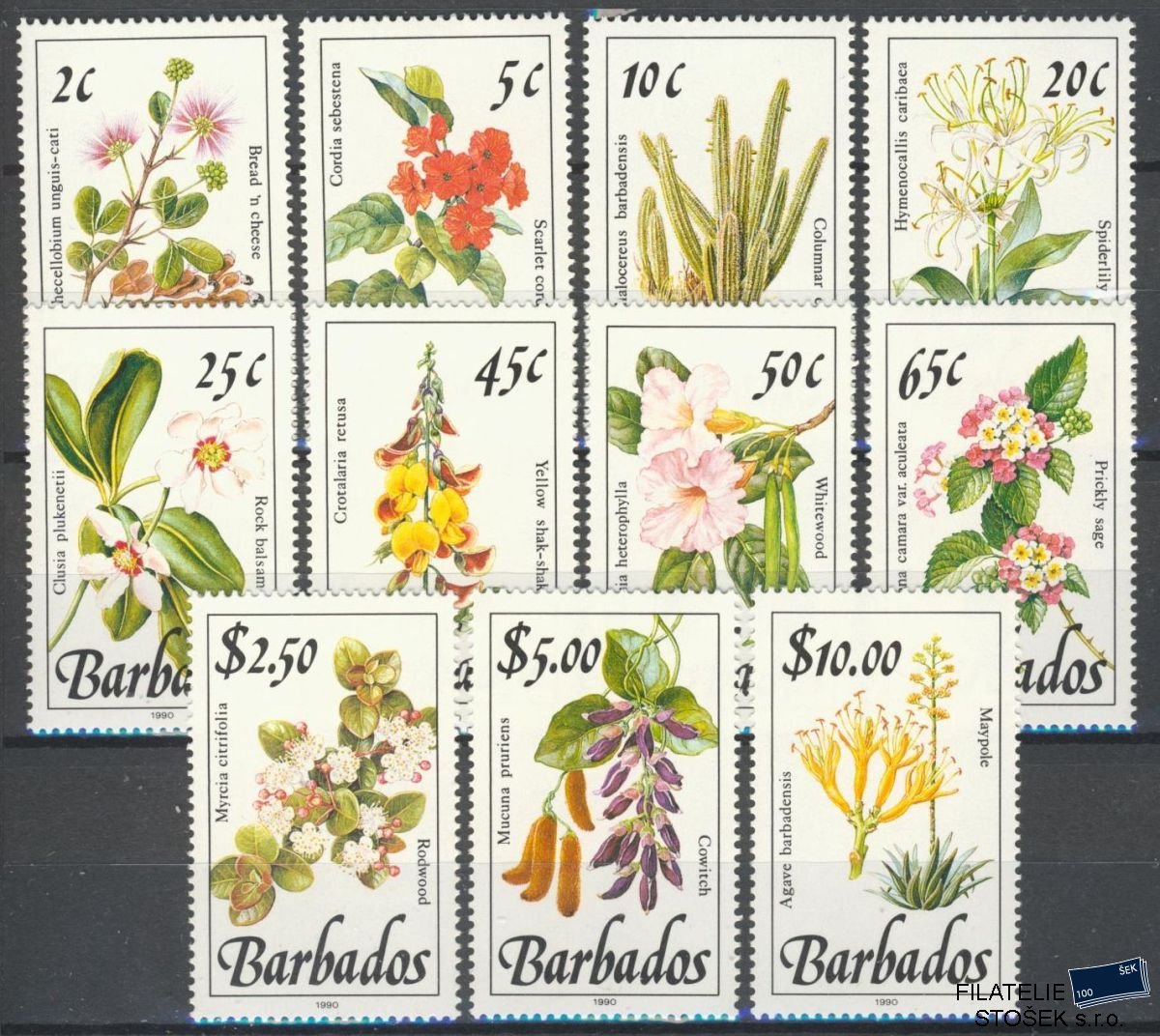 Barbados známky Mi 0727-42y