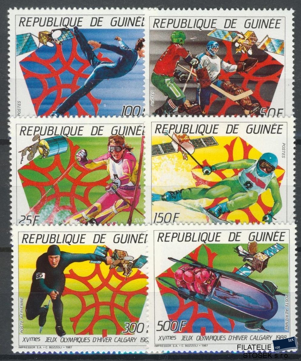 Guinée známky Mi 1154-9