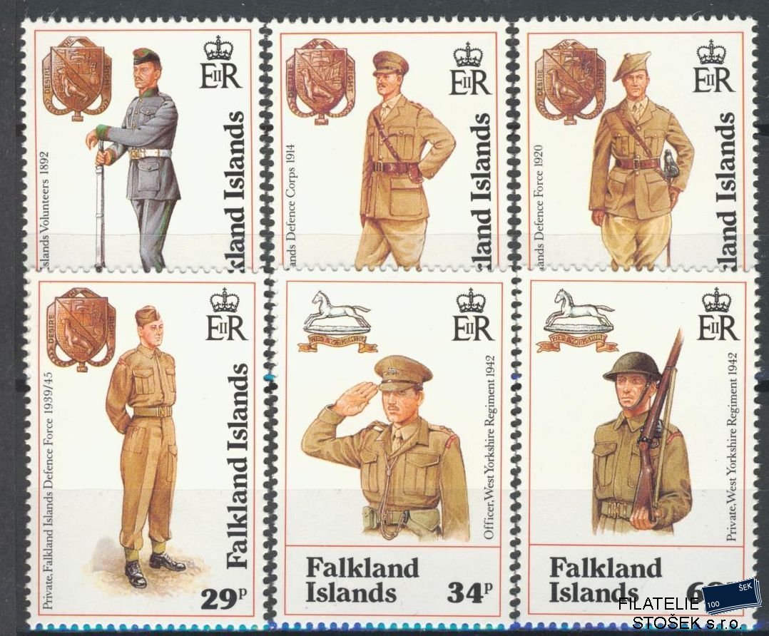 Falkland Isl. známky Mi 0569-74