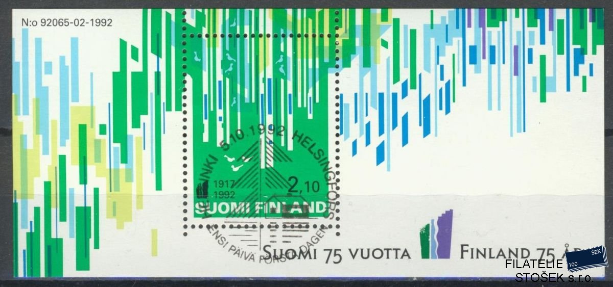 Finsko známky Mi 1187 (Bl.9)