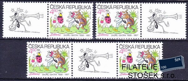 Česká republika známky 219 Meziarší+KL+KP