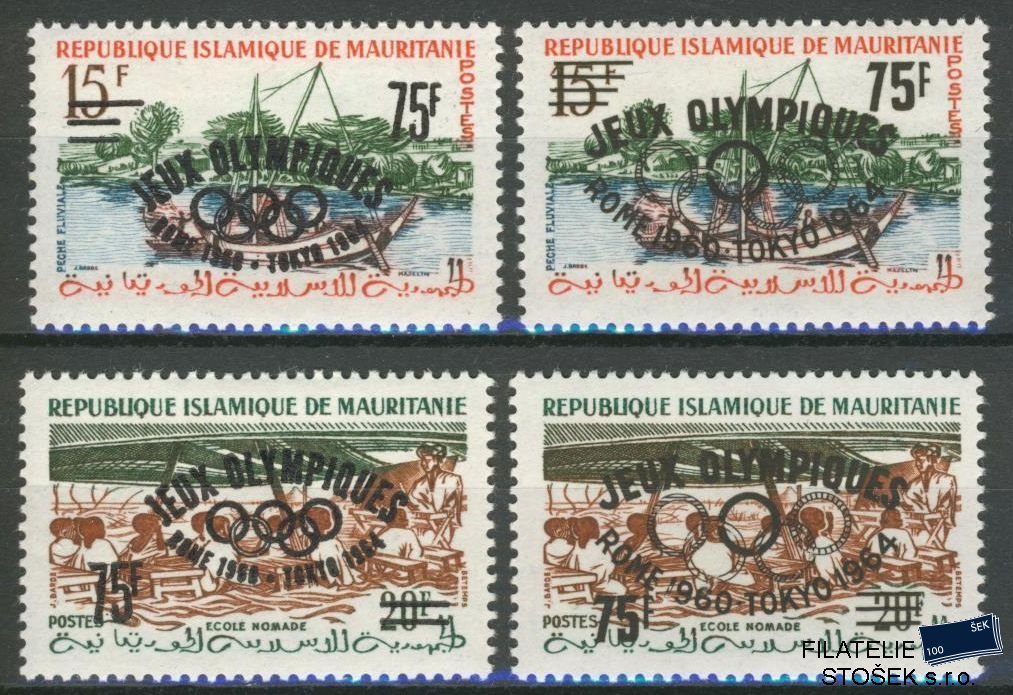 Mauritanie známky Mi I+II a+b