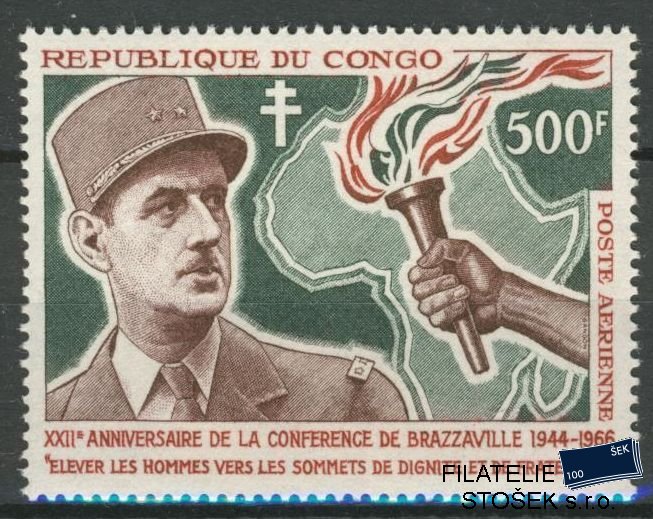 Congo fr. známky Mi 0087