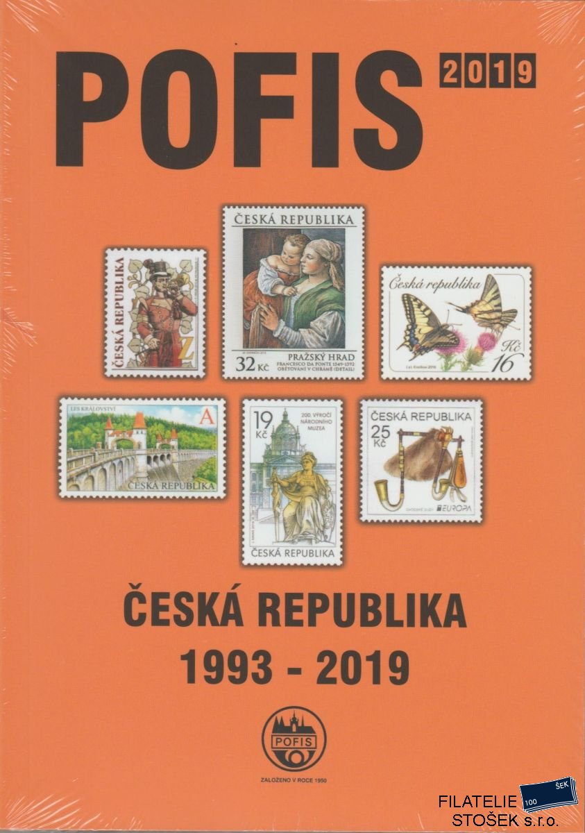 Katalog známek Česká republika 1993 - 2019
