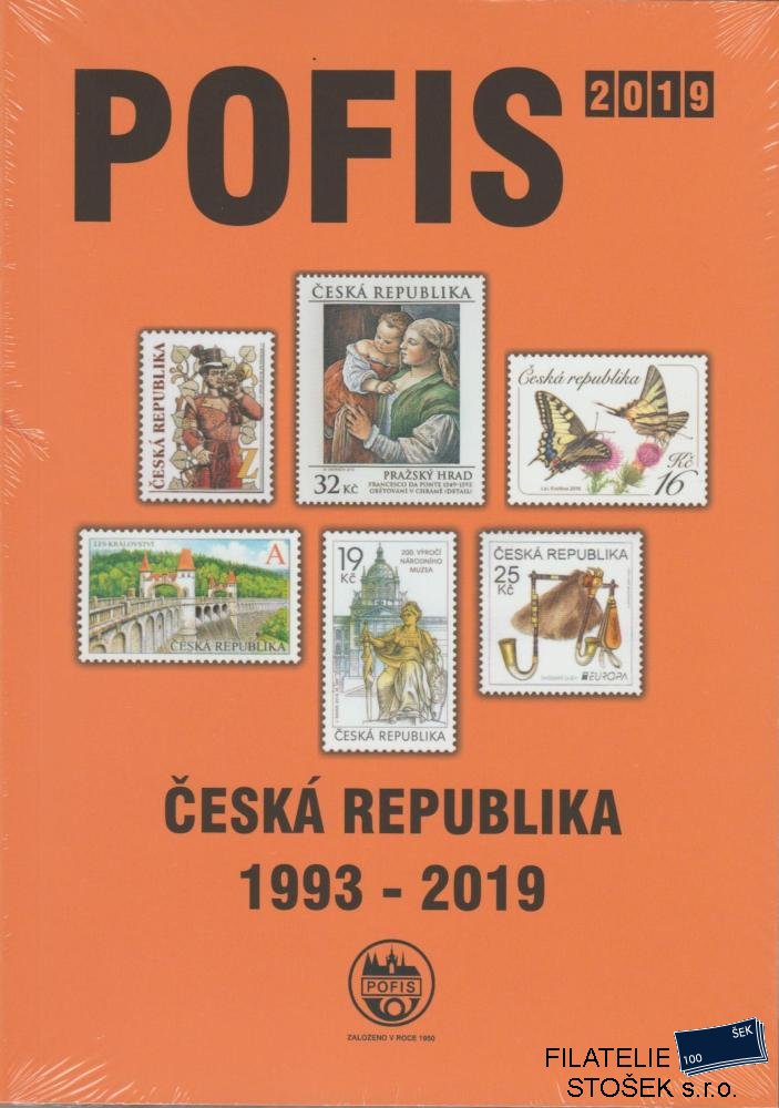 Katalog známek Česká republika 1993 - 2019 pro členy KF
