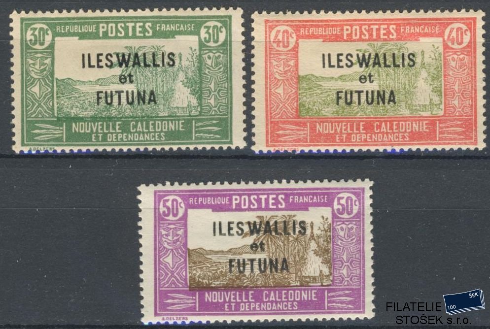 Wallis et Futuna známky Yv 51 Sestava známek
