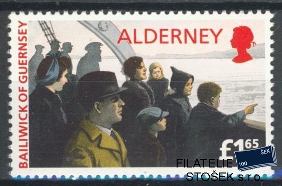 Alderney známky Mi 0089