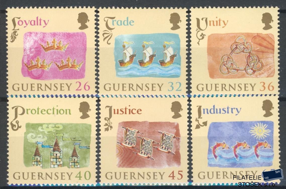 Guernsey známky Mi 1012-7
