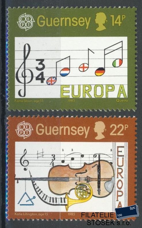 Guernsey známky Mi 0322-3