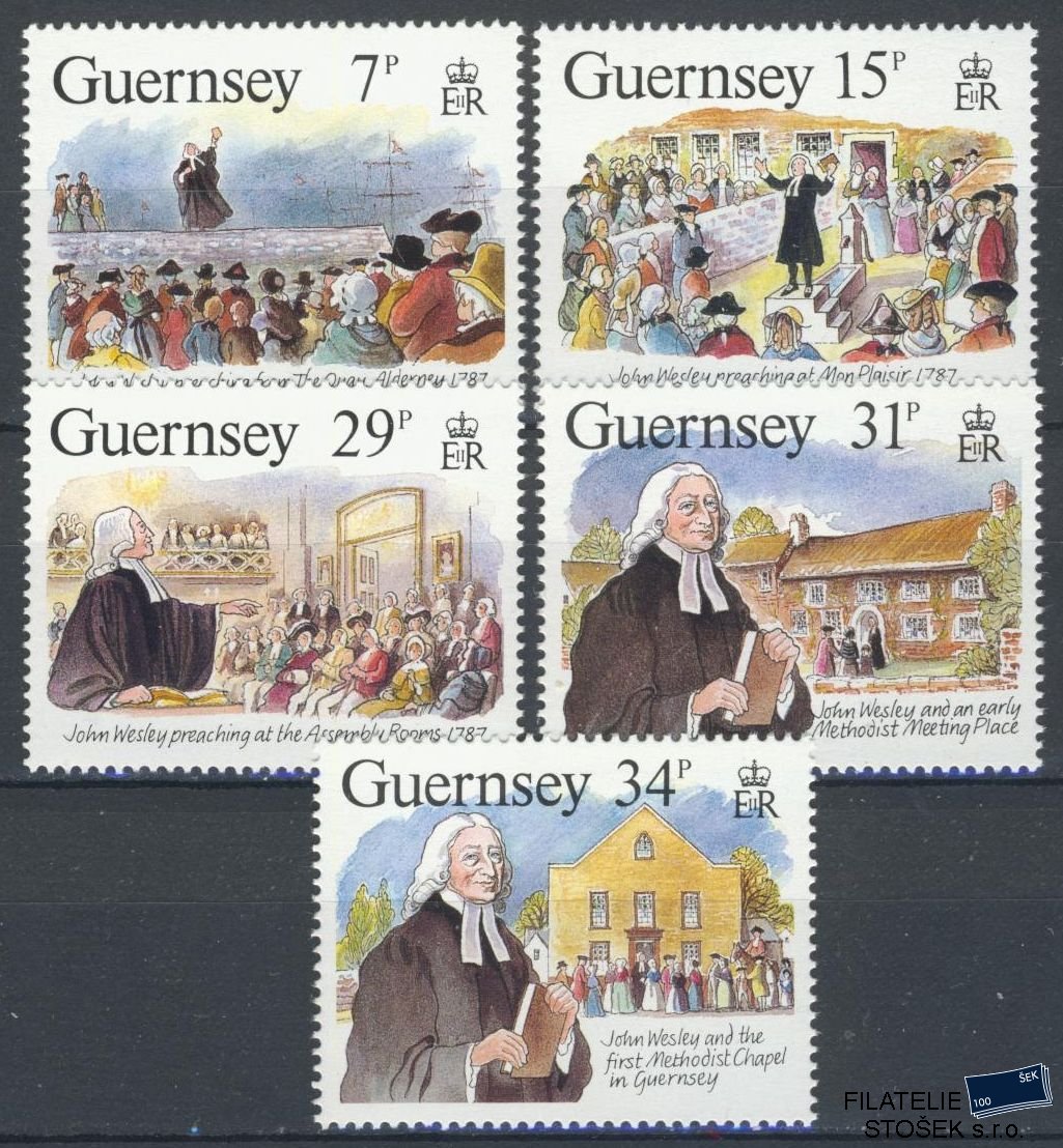 Guernsey známky Mi 0403-7