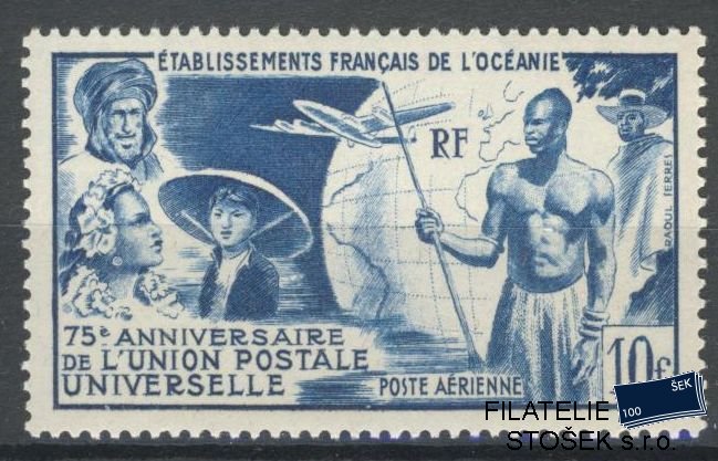 Oceanie známky 1949 UPU