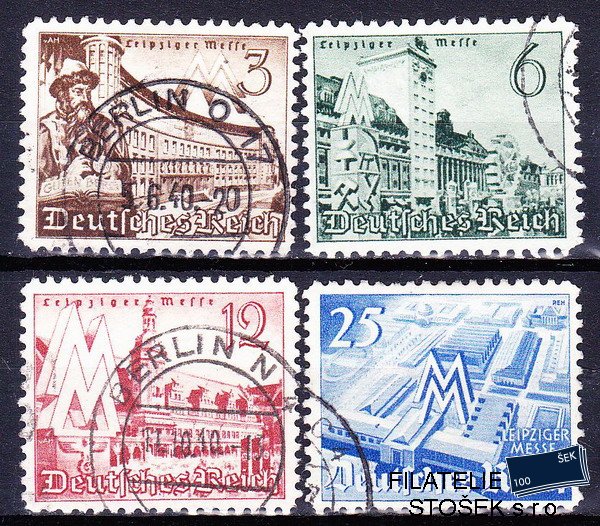 Dt. Reich známky Mi 0739-42