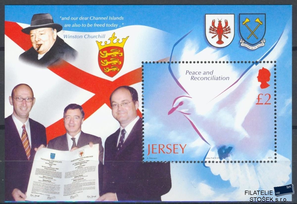 Jersey známky Mi 1180 (Bl.50)