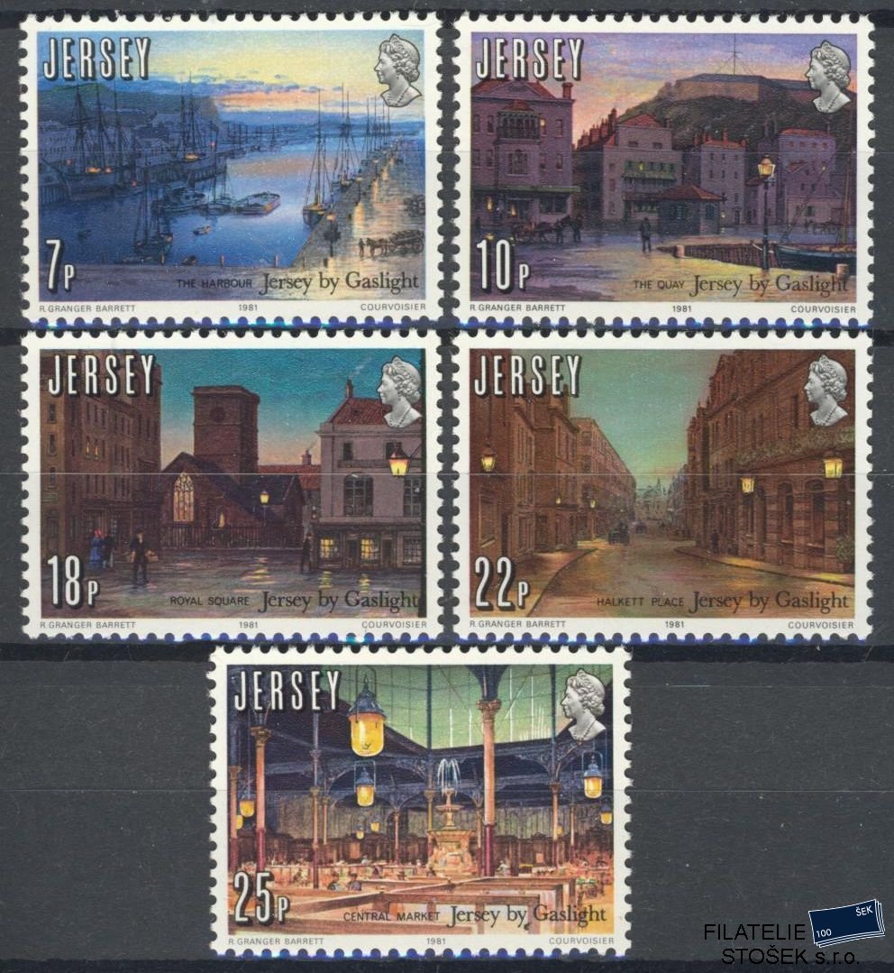 Jersey známky Mi 257-61