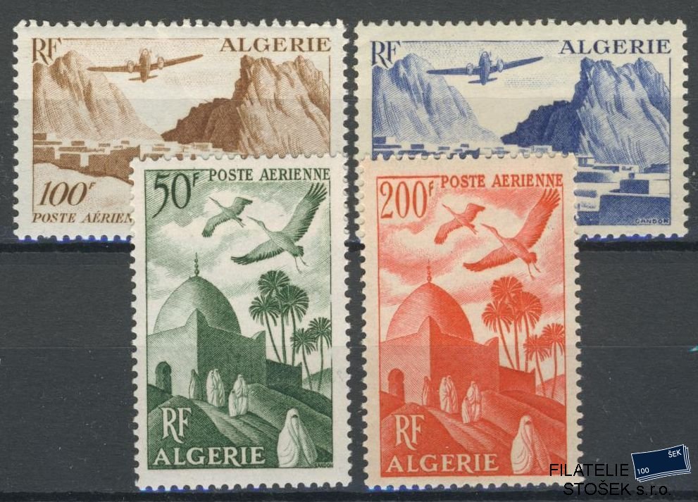 Algérie známky Yv PA 09-12