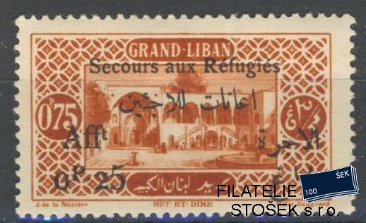 Grand Liban známky Yv 065