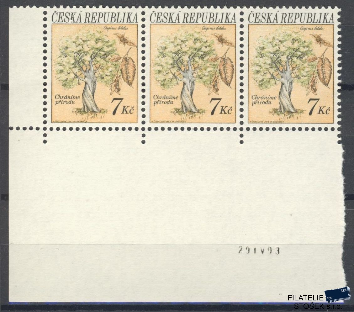 Česká republika známky 24 3 Páska - Datum tisku