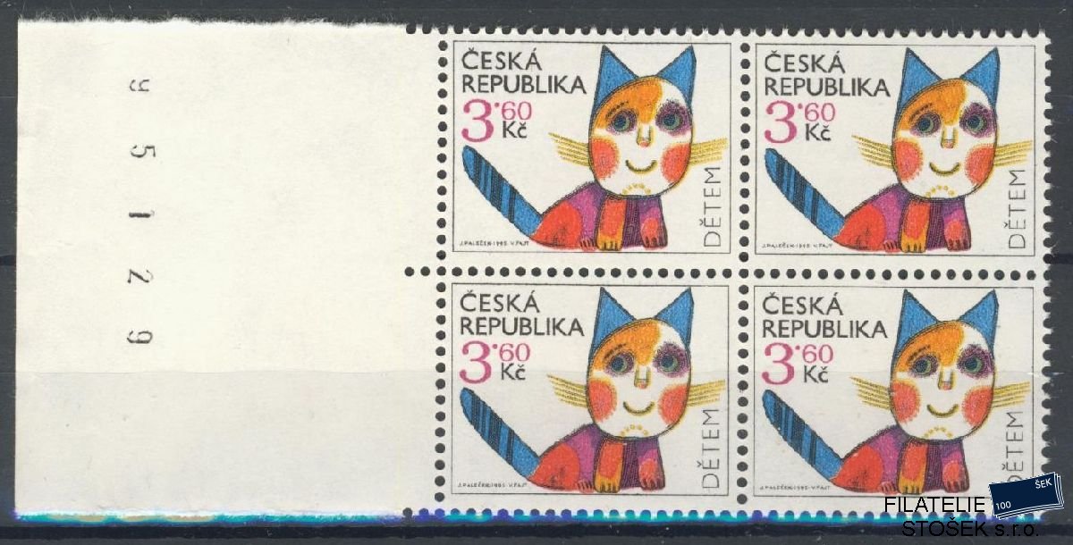 Česká republika známky 80 4 Blok
