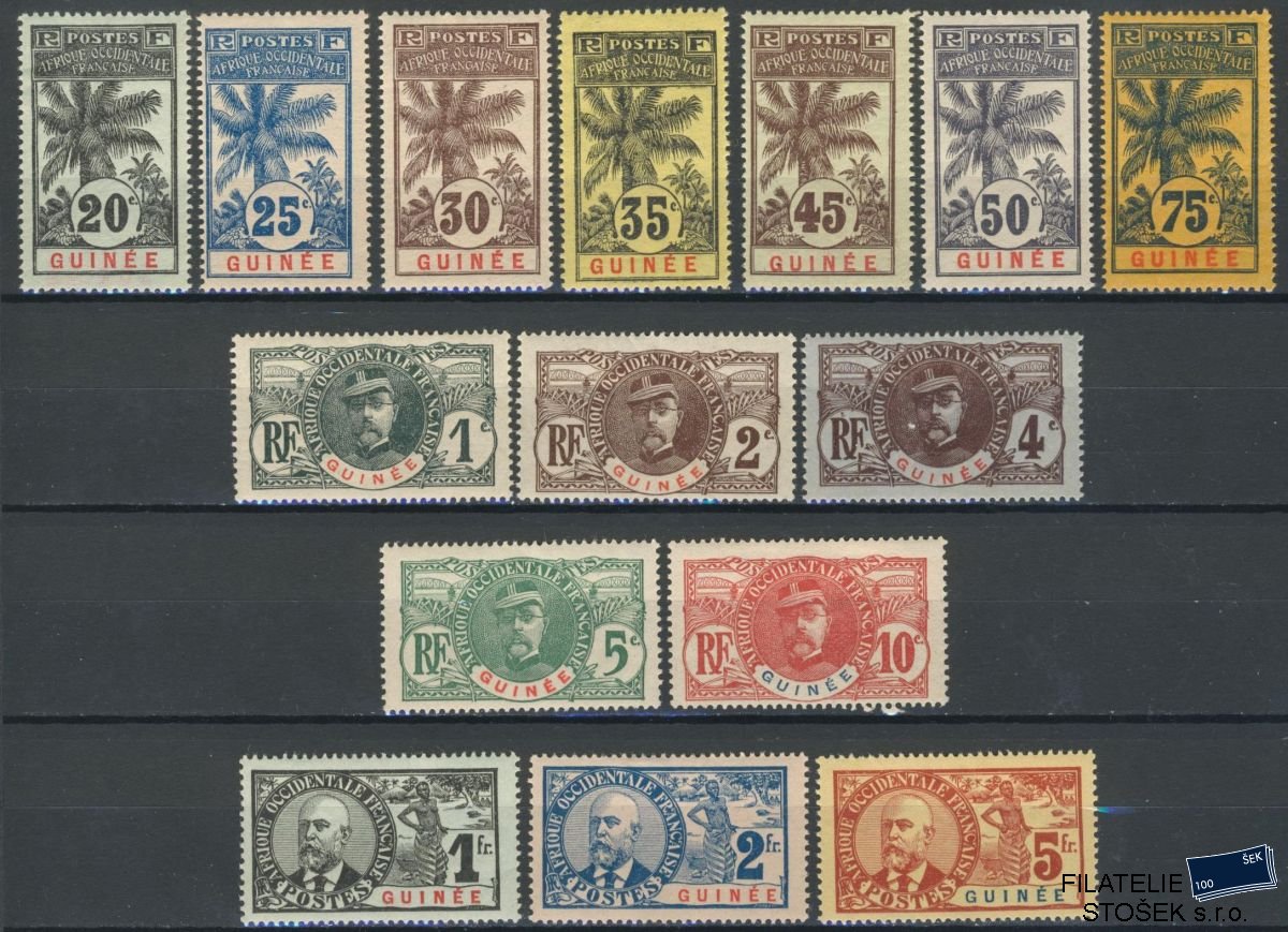 Guinée známky Yv 033-47