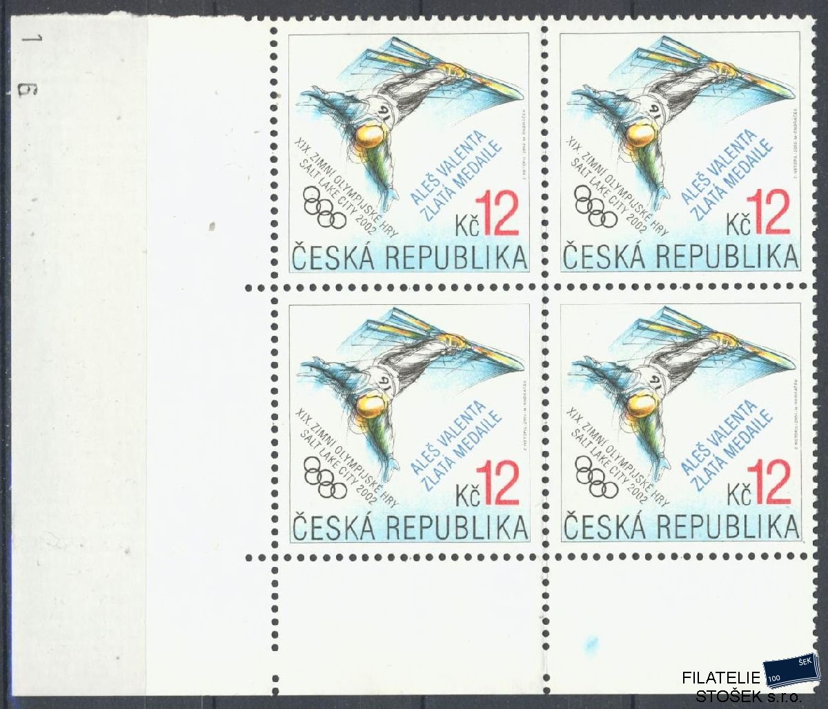 Česká republika známky 318 4 Blok